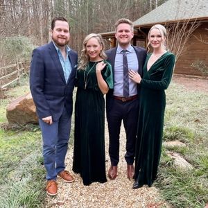 Green Velvet Dress (flutter sleeve)